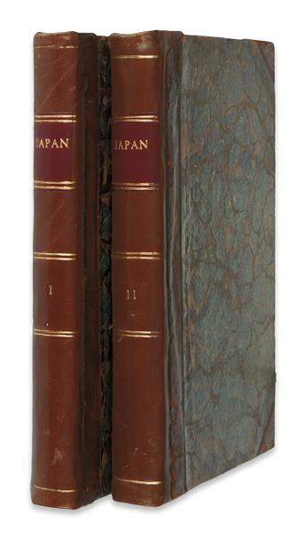 TRAVEL  GOLOVNIN, VASILIJ MIKHAILOVICH. Narrative of My Captivity in Japan, during the Years 1811, 1812 & 1813.  2 vols.  1818